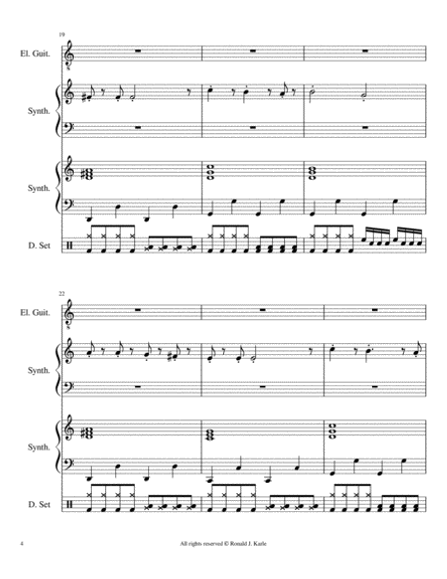 Synth Small Ensemble scores gallery preview page 5