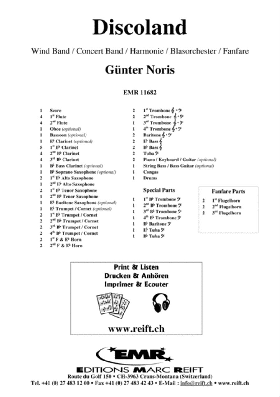 Discoland Concert Band scores gallery preview page 2