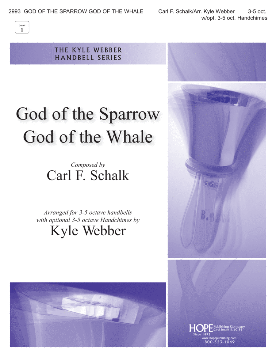 God of the Sparrow God of the Whale 5-Octaves scores gallery preview page 1