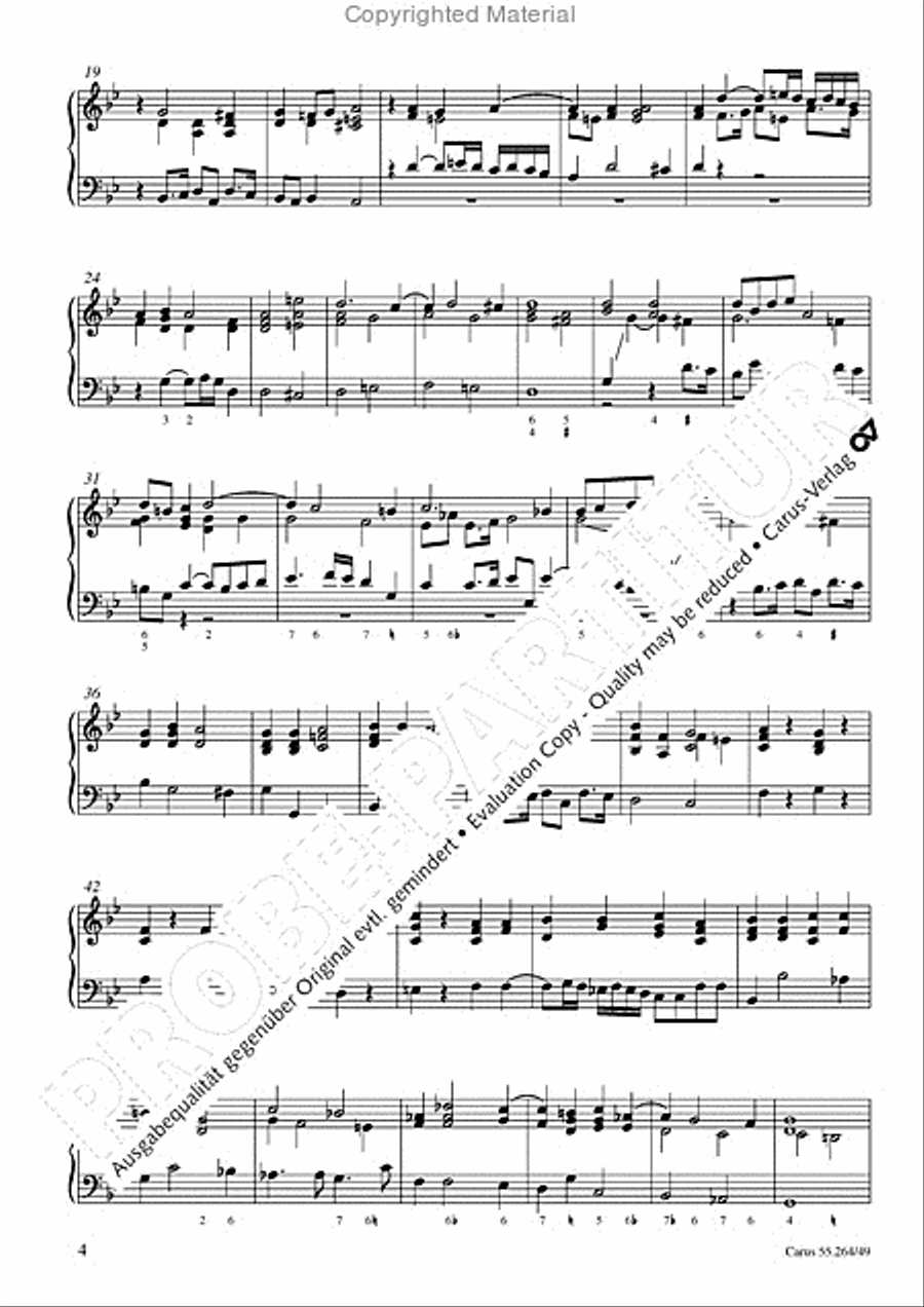 Israel in Egypt - Part I Organ scores gallery preview page 7