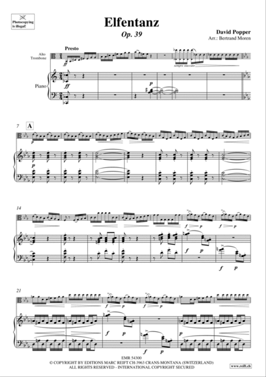 Elfentanz Elfentanz Piano Accompaniment scores gallery preview page 4
