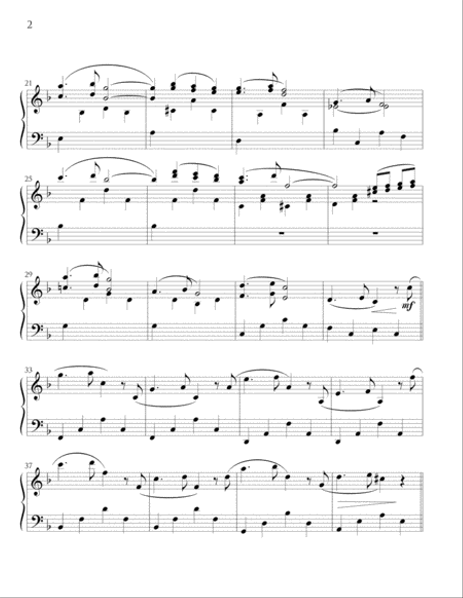 The Piano Dreamer Piano Solo scores gallery preview page 2