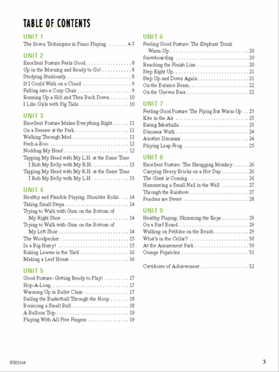 Energize Your Fingers Every Day, Book 1 Piano Method scores gallery preview page 3