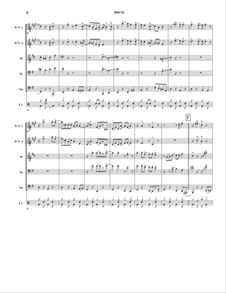 Honky Cat Brass Ensemble scores gallery preview page 6