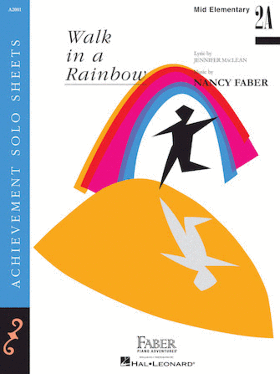 Walk in a Rainbow Piano Method scores gallery preview page 1