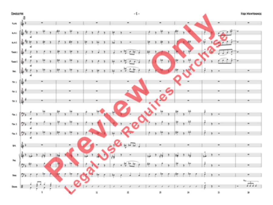 High Maintenance Jazz Ensemble scores gallery preview page 11