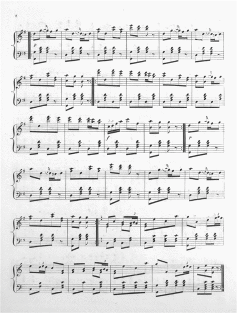 The Opera Polka Piano Solo scores gallery preview page 3