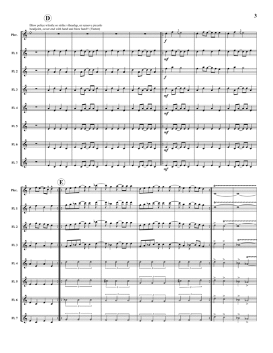 Global Village Samba Global Village Samba Large Ensemble scores gallery preview page 3