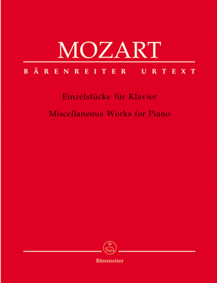 Book cover for Einzelstuecke for Piano