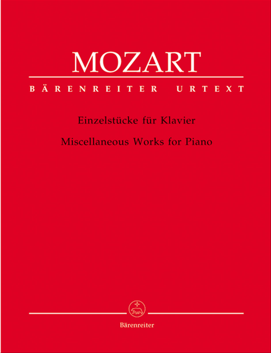 Einzelstuecke for Piano Einzelstuecke for Piano Piano Solo scores gallery preview page 1