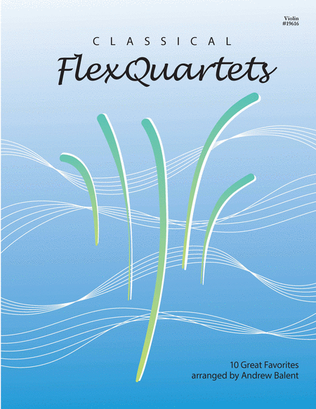 Book cover for Classical FlexQuartets - Violin