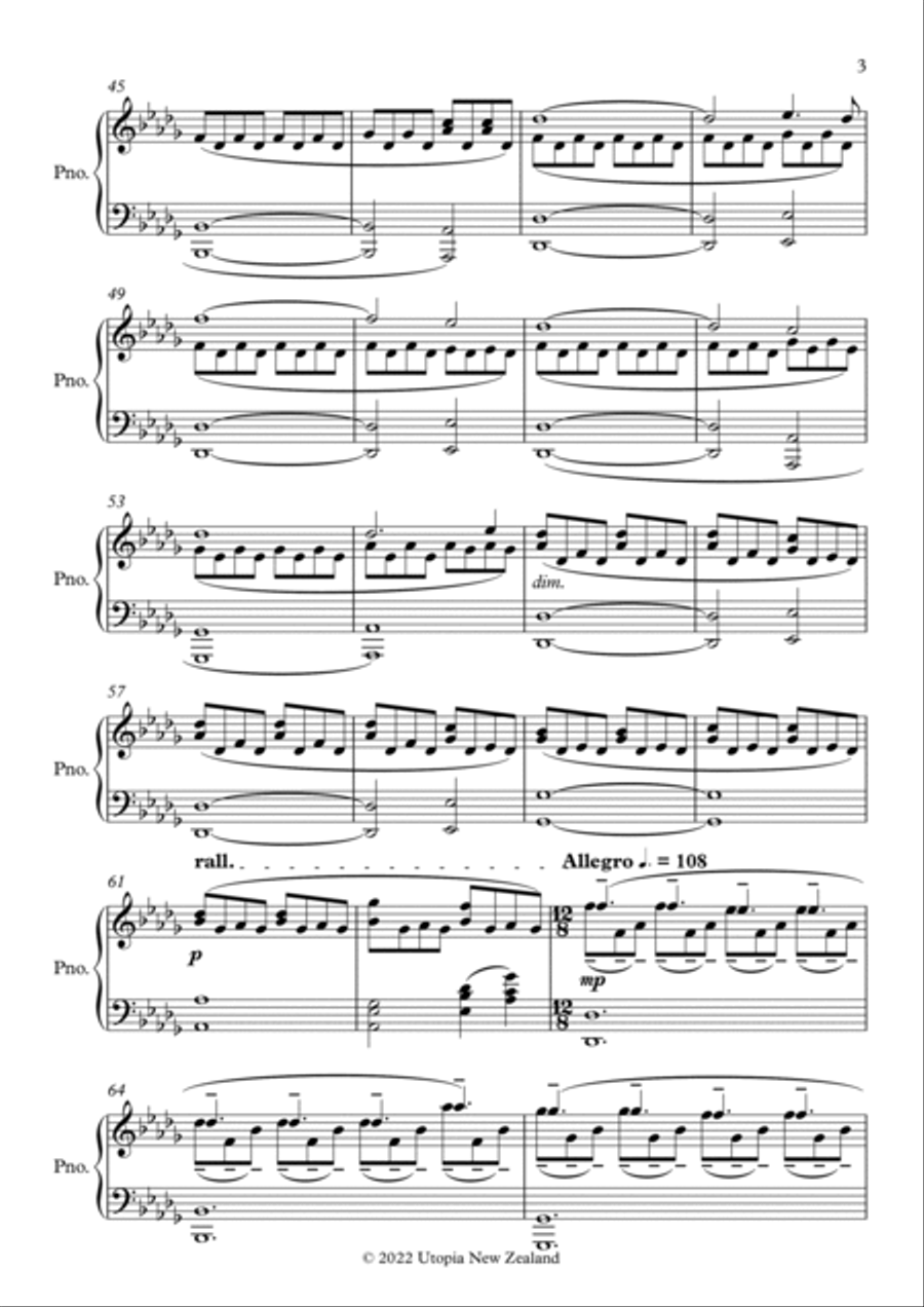 Sonatina Sonatina Piano Solo scores gallery preview page 3