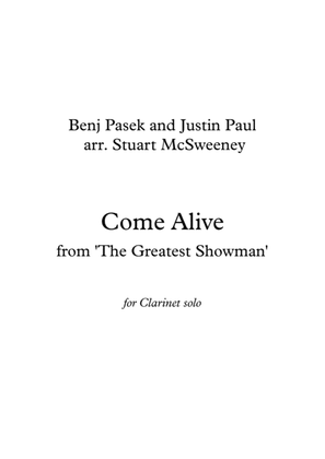Book cover for Come Alive