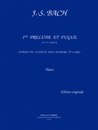 Book cover for Prelude et fugue No. 1 en Ut maj.