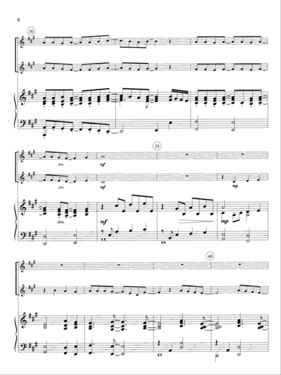 Contemporary Praise II Piano scores gallery preview page 5