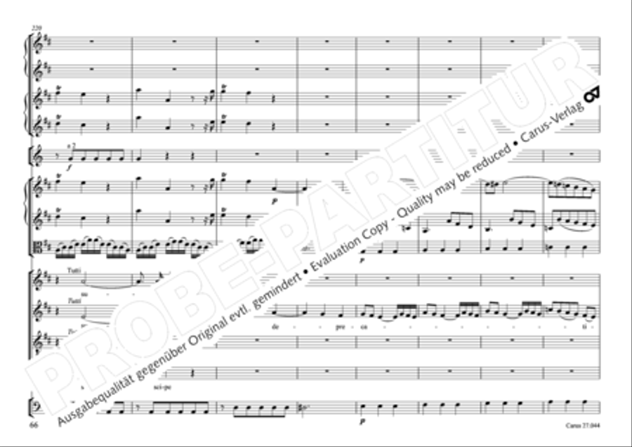 Messa per il Santissimo Natale 4-Part scores gallery preview page 57