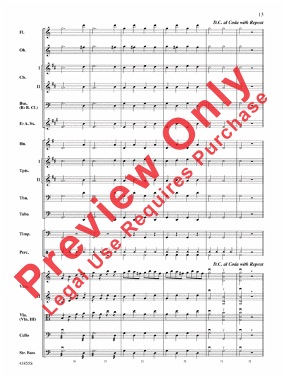 The Abduction from the Seraglio Full Orchestra scores gallery preview page 14