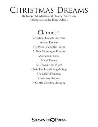 Christmas Dreams (A Cantata) - Bb Clarinet 1