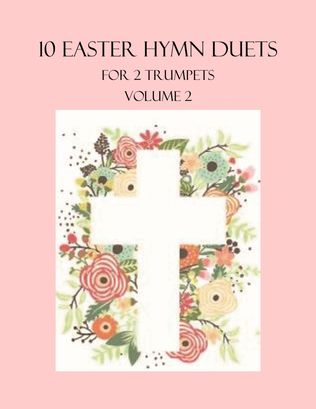 Book cover for 10 Easter Duets for 2 Trumpets - Volume 2