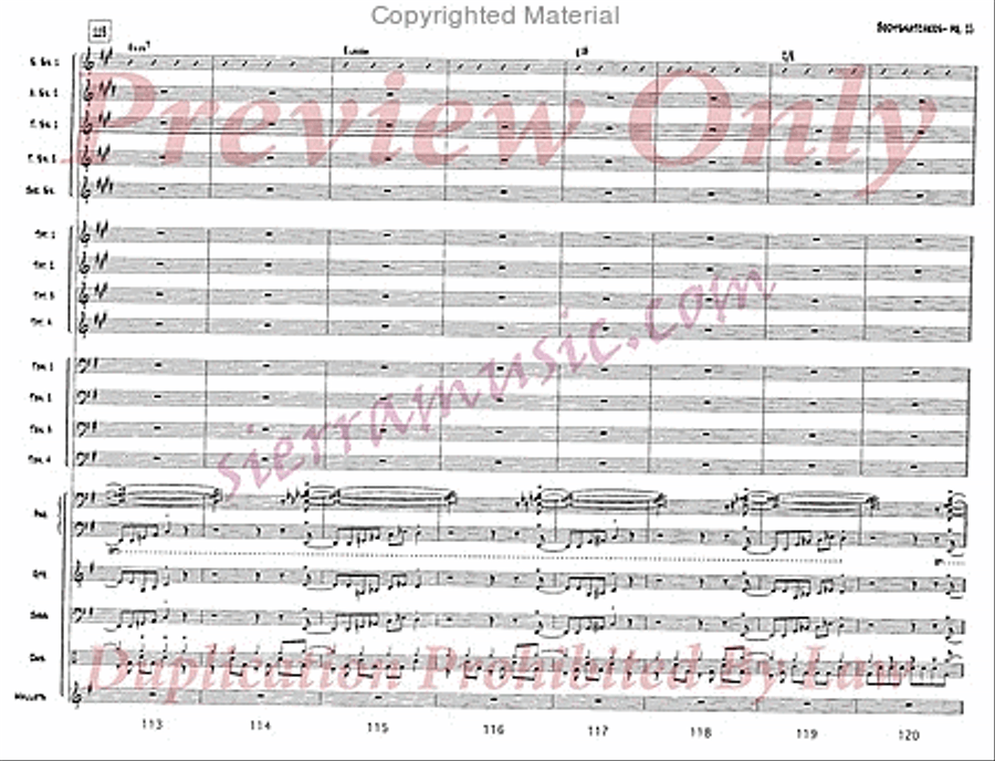 Bodysnatchers Bodysnatchers Jazz Ensemble scores gallery preview page 16