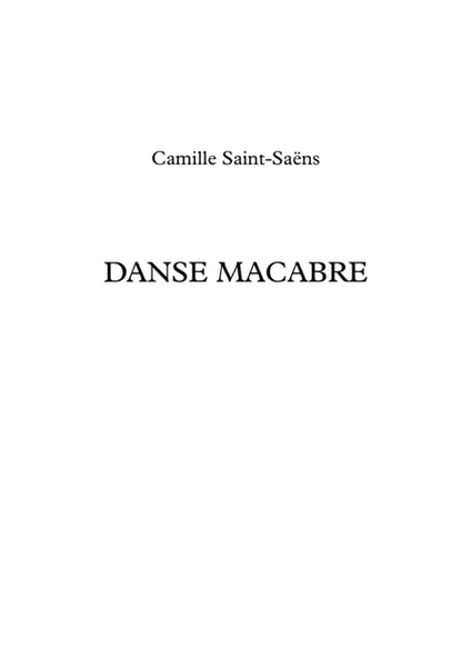 Danse Macabre - Camille Saint-Saëns image number null
