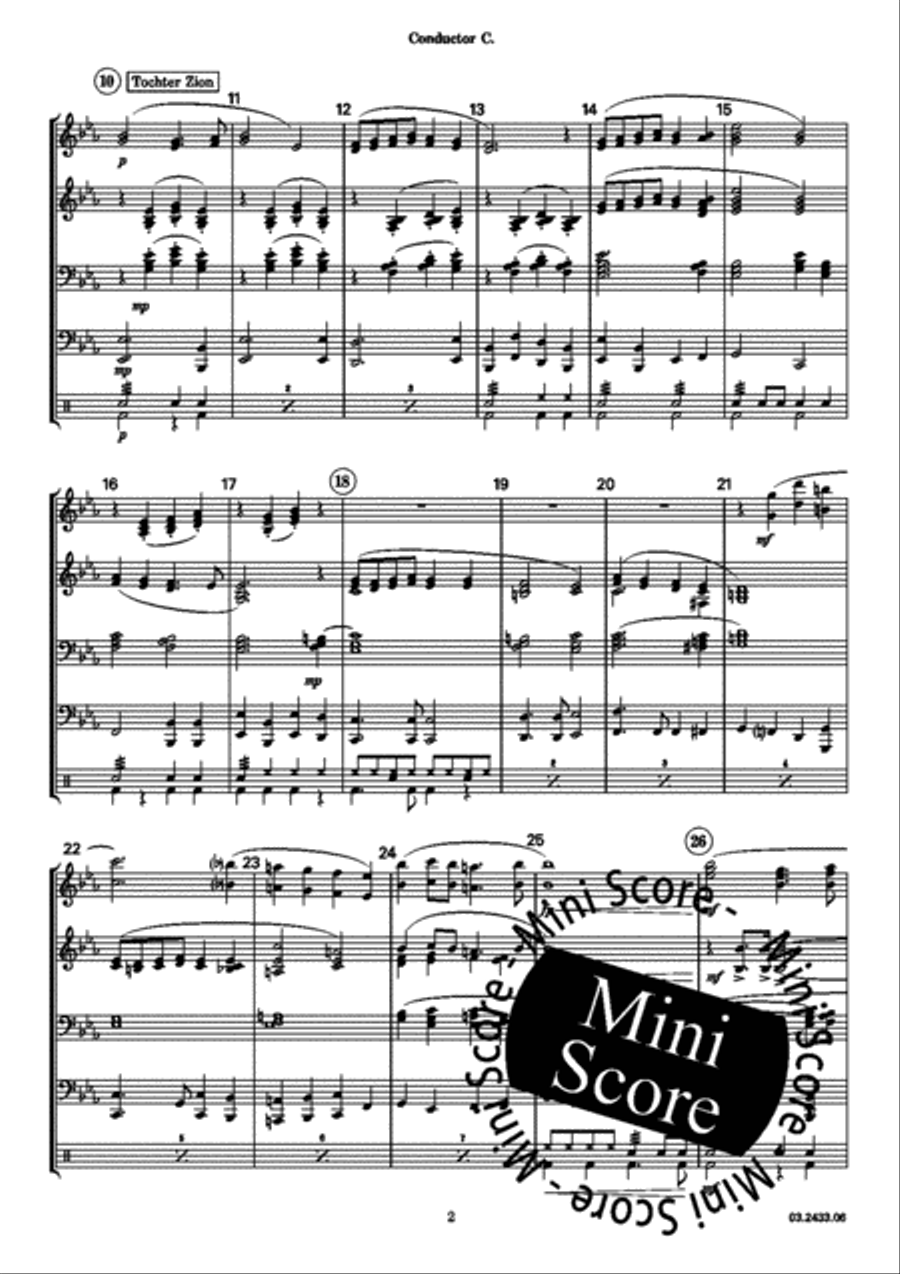 Klingende Weihnacht Fanfare Band scores gallery preview page 28