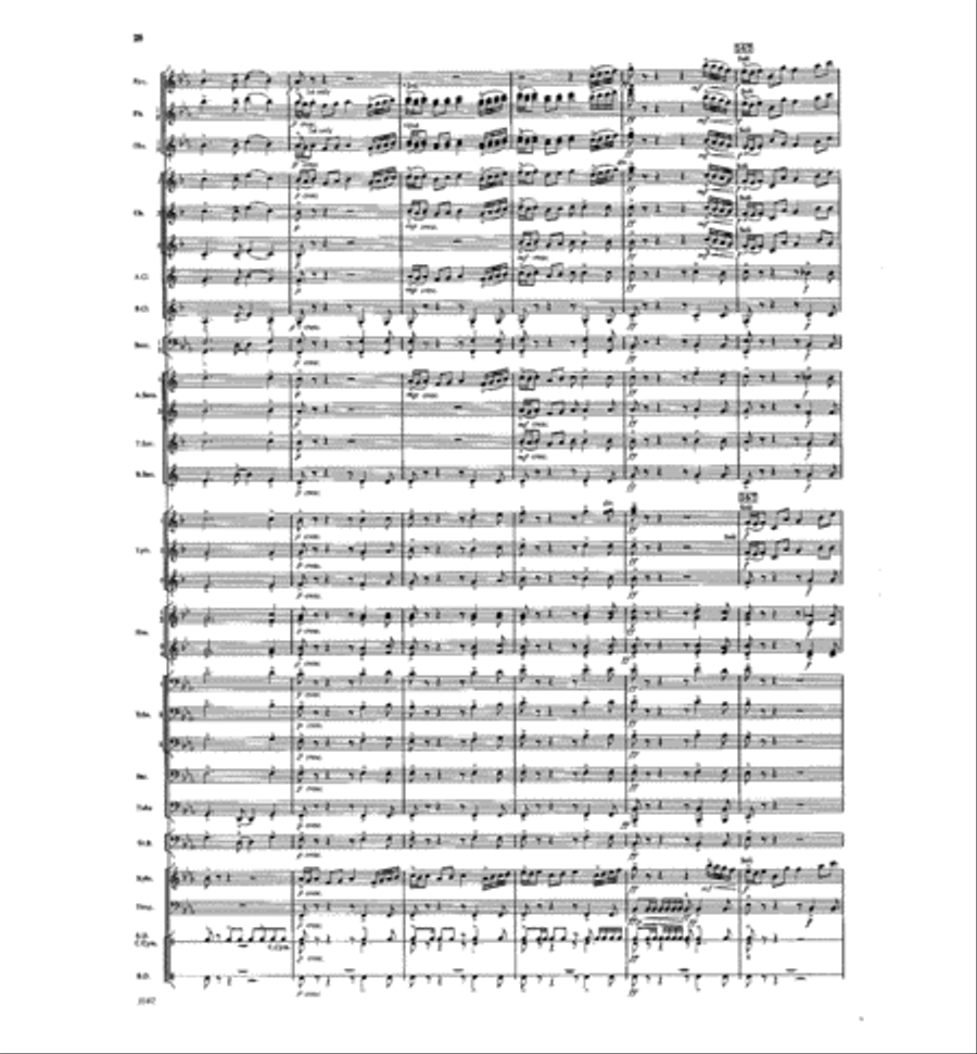 Seagate Concert Band scores gallery preview page 28
