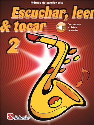 Book cover for Escuchar, leer & tocar 2 saxofón alto
