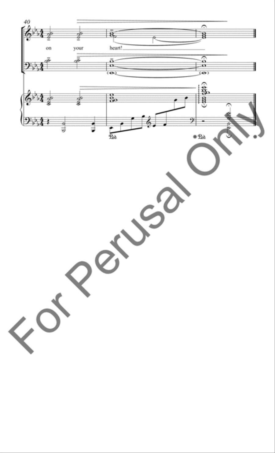 Set Me as a Seal 4-Part scores gallery preview page 6