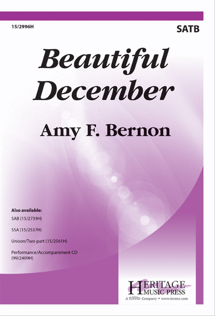 Beautiful December Beautiful December 4-Part scores gallery preview page 1