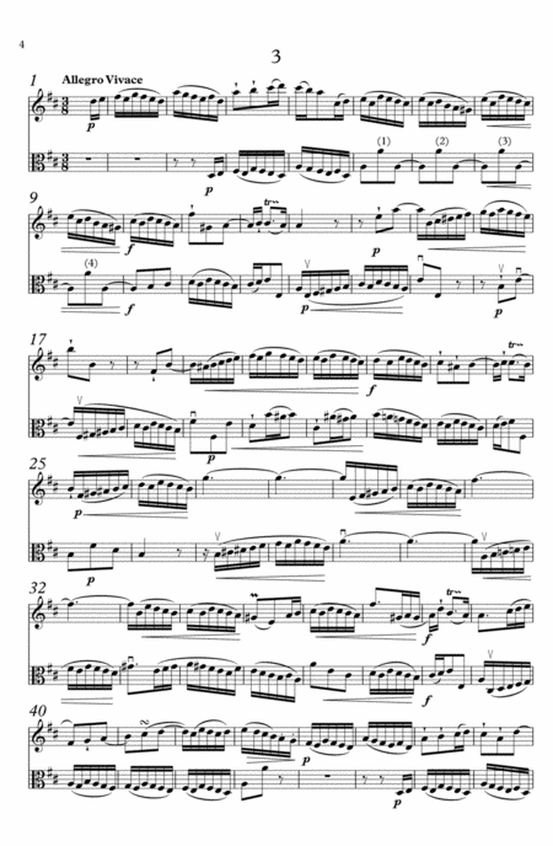 Bach Duets for Flute & Viola image number null