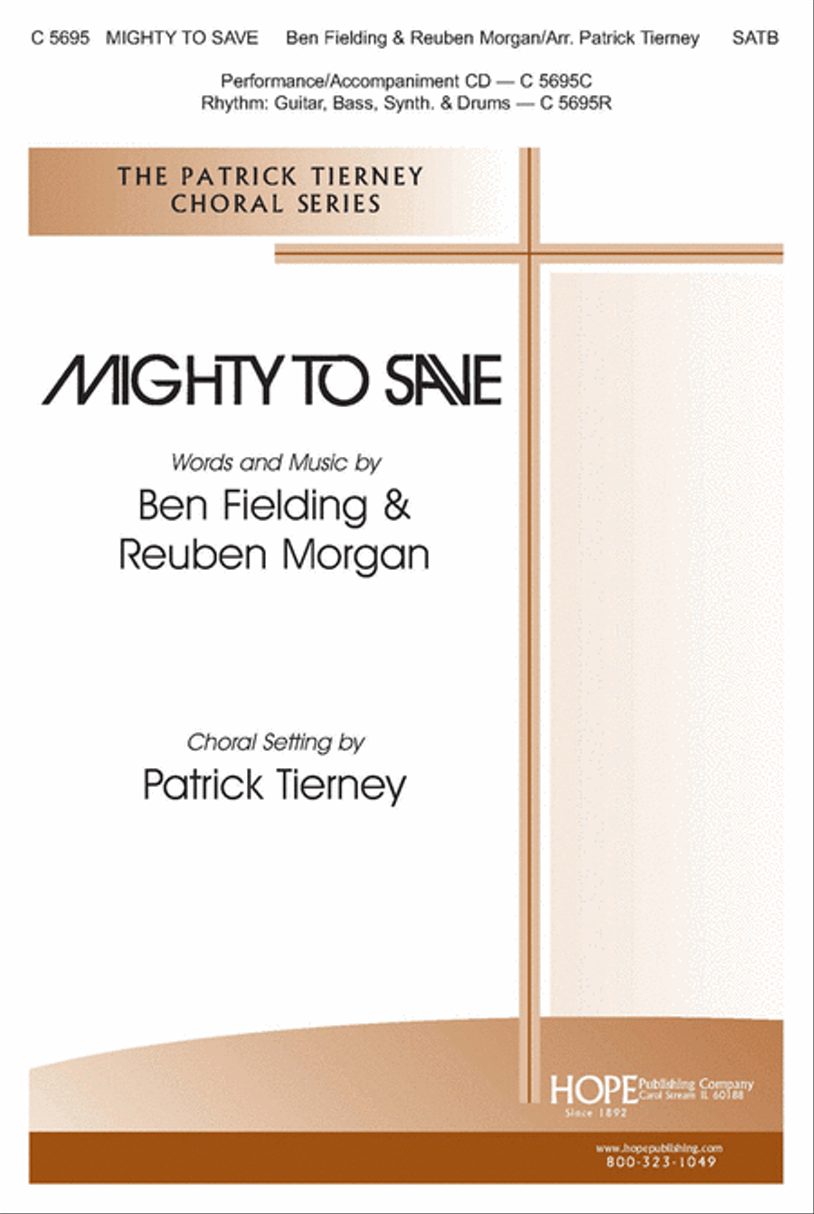 Mighty to Save 4-Part scores gallery preview page 1