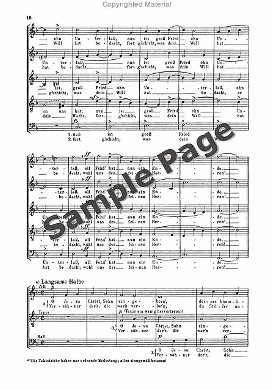 Liedmesse Choral Score SSATB scores gallery preview page 11