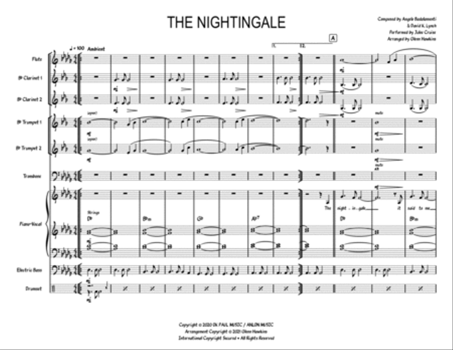 The Nightingale Jazz Ensemble scores gallery preview page 2