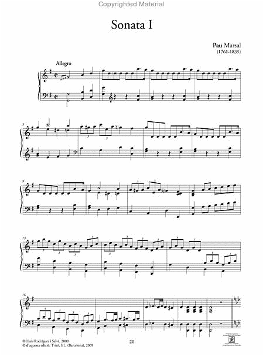 7 sonates per a piano 7 sonates per a piano Piano scores gallery preview page 2