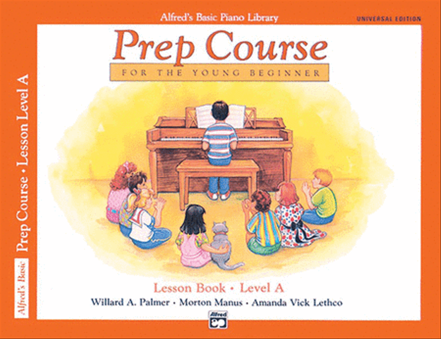 Alfred's Basic Piano Prep Course Lesson Book, Book A