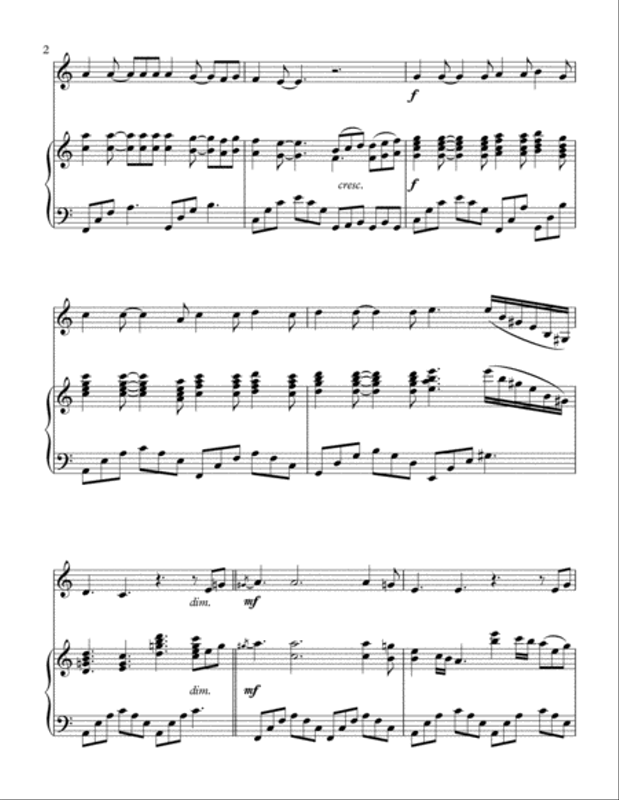 Hallelujah Small Ensemble scores gallery preview page 3