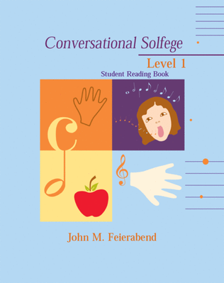 Book cover for Conversational Solfege, Level 1 - Student Book