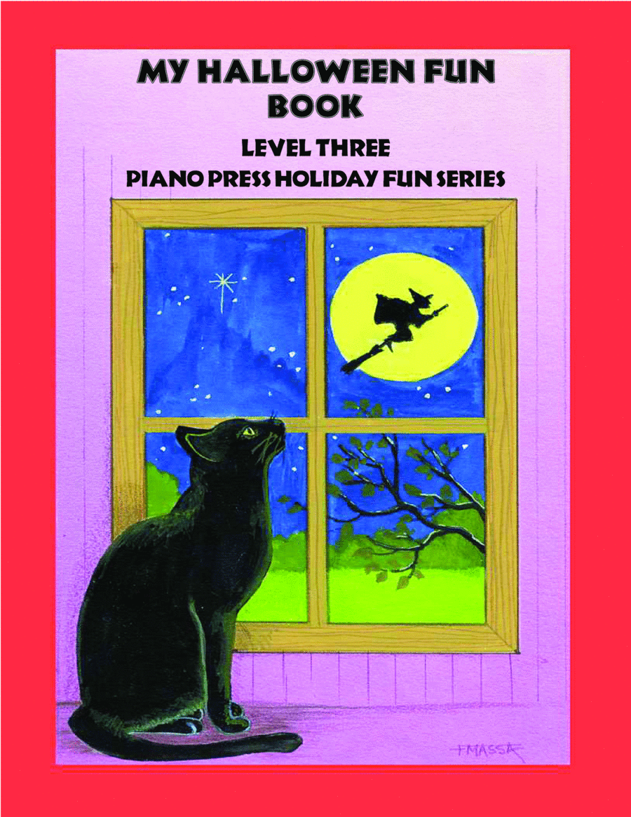 My Halloween Fun Book Level Three Piano Method scores gallery preview page 1