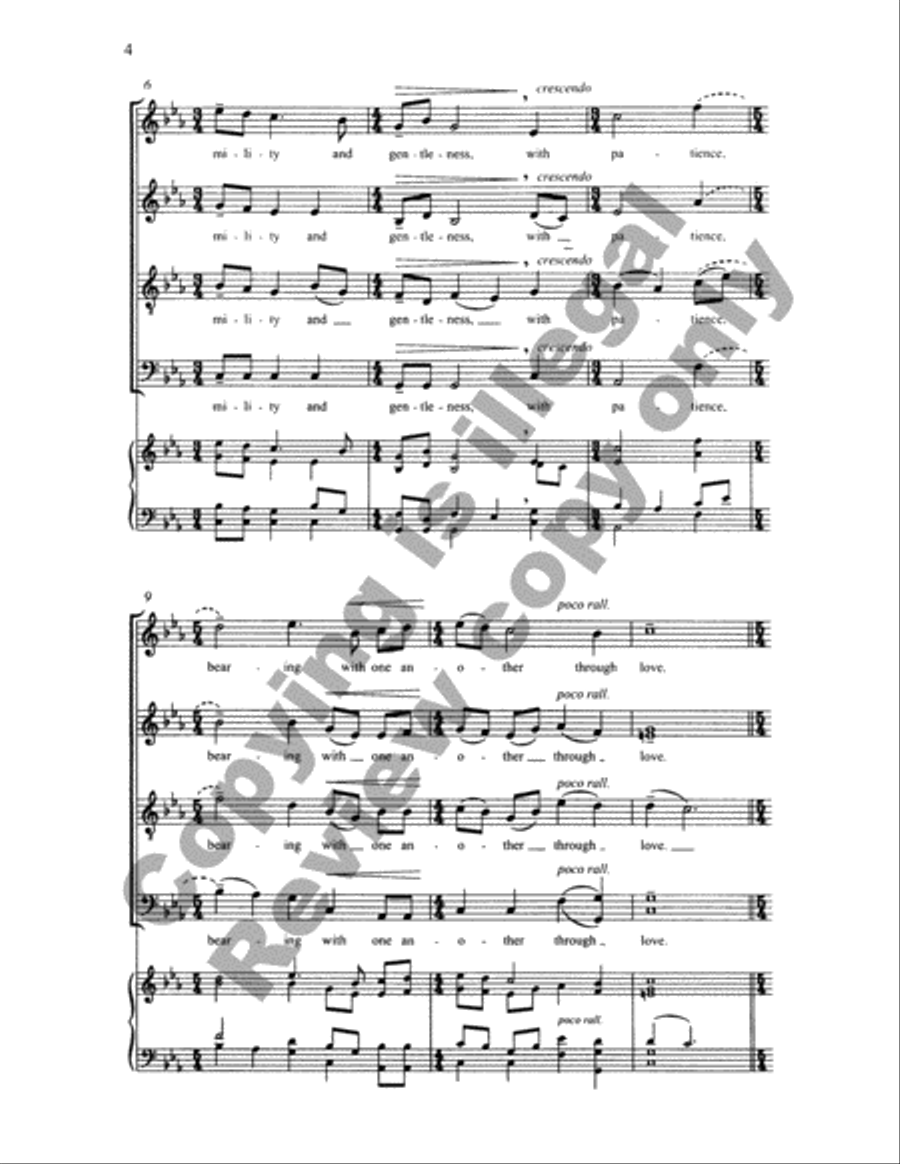 The Call 4-Part scores gallery preview page 3