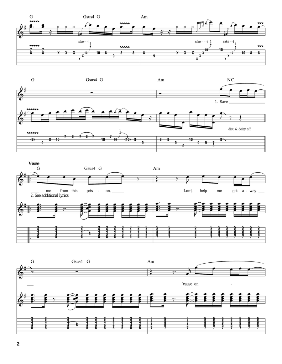 Heaven Heaven Acoustic Guitar scores gallery preview page 2