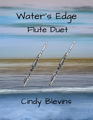 Book cover for Water's Edge, for Flute Duet