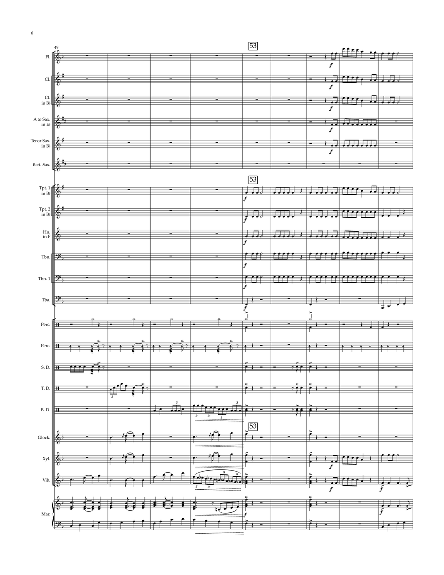Barbara Ann Marching Band scores gallery preview page 6