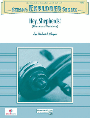 Book cover for Hey, Shepherds!
