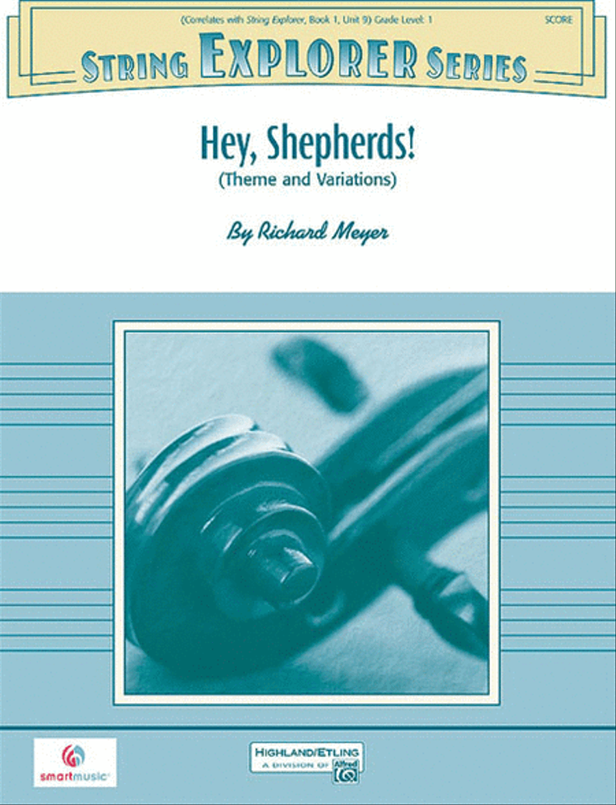 Book cover for Hey, Shepherds!