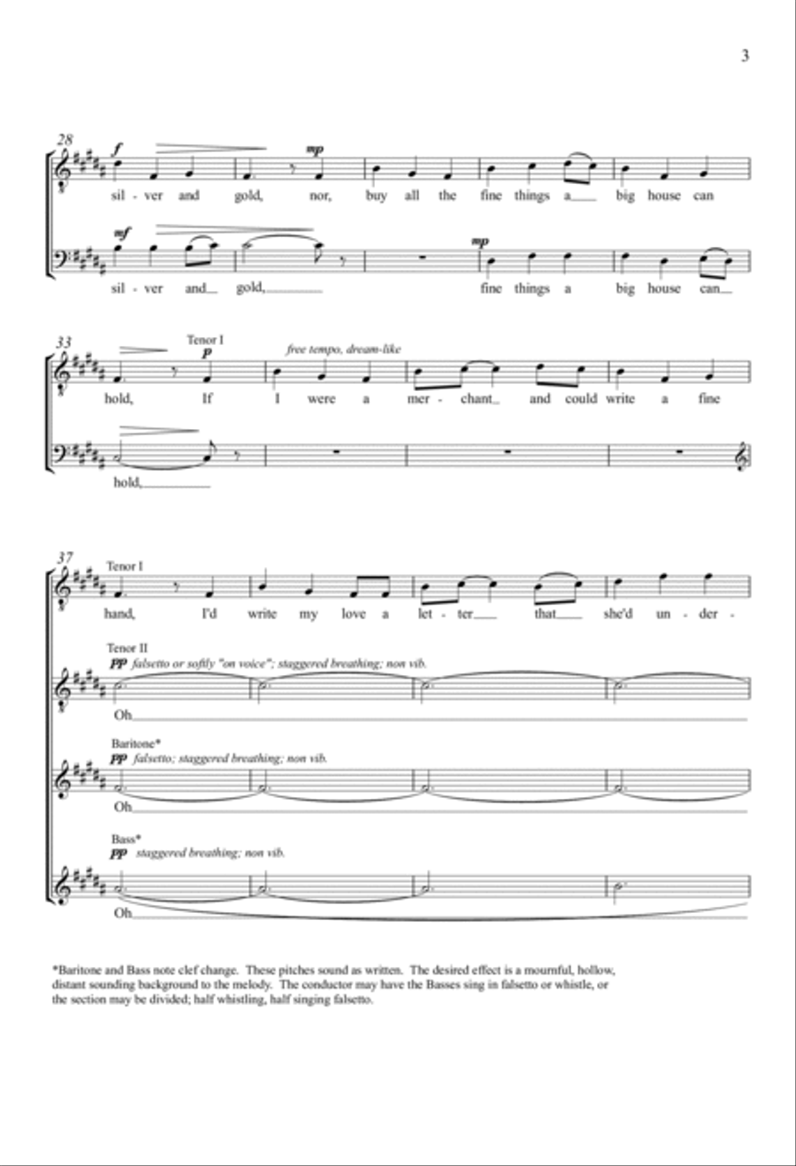 Pretty Saro TTBB scores gallery preview page 2