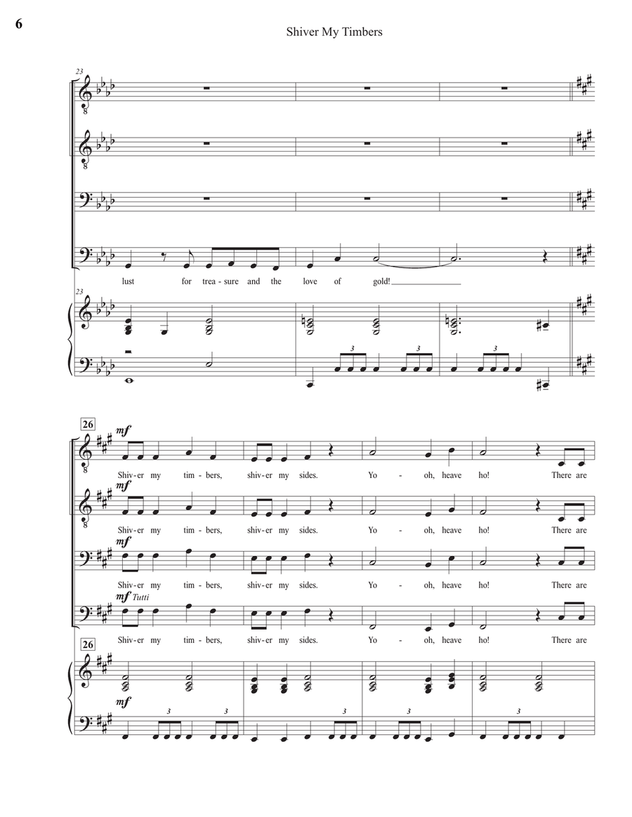 Shiver My Timbers Shiver My Timbers TTBB scores gallery preview page 6