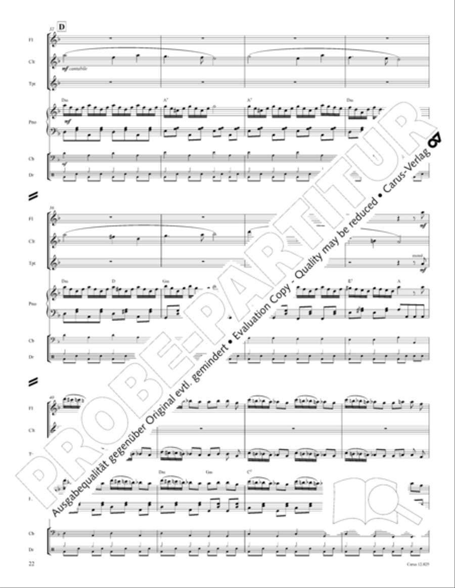Circus Allegro Choir scores gallery preview page 23