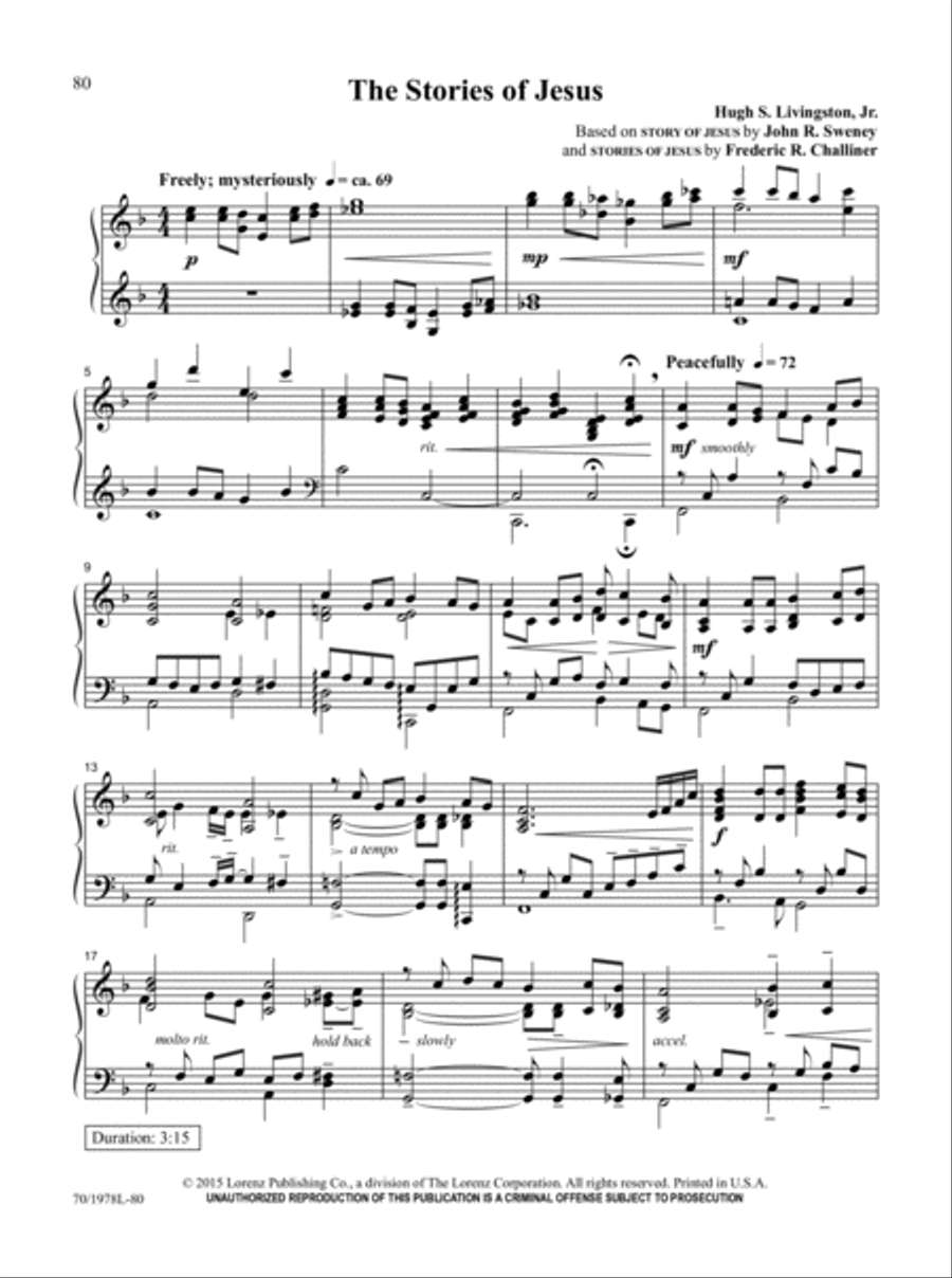 The Church Pianist's Library, Vol. 18 Piano Solo scores gallery preview page 28