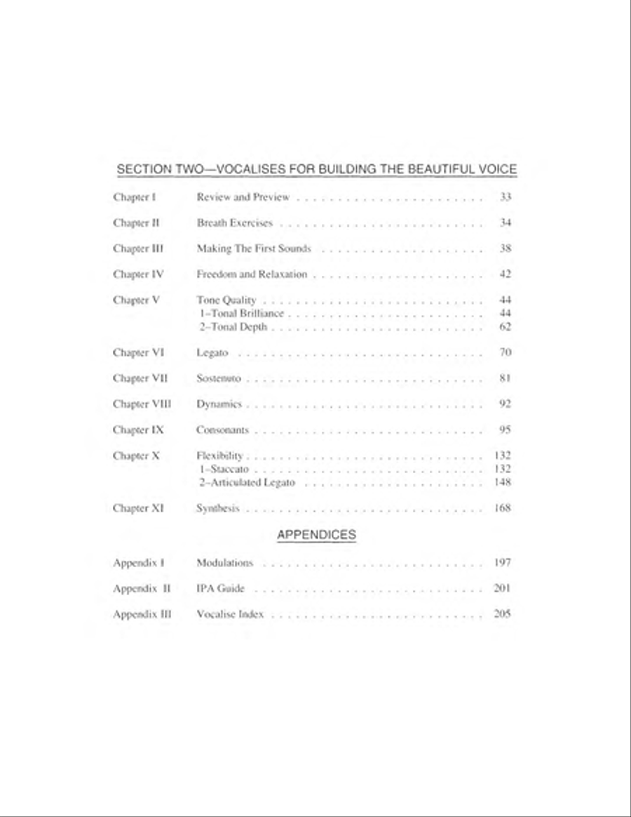 Building Beautiful Voices - Director's Edition Voice scores gallery preview page 3